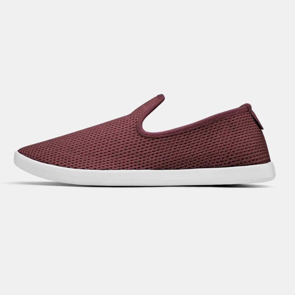 Allbirds Purple and Red Sneakers Lightweight and Breathable